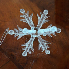 Lade das Bild in den Galerie-Viewer, 2-er Set 3D Glassterne Mundgeblasener Weihnachtsschmuck Kunsthandel Rueckeshaeuser