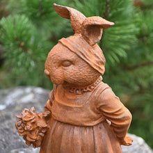 Lade das Bild in den Galerie-Viewer, Bezaubernde Mrs. Rabbit Gartendekoration Kunsthandel Rueckeshaeuser