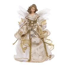 Lade das Bild in den Galerie-Viewer, Bezaubernder Engel auch als "Tree Topper" 24 cm Weihnachtsdekoration Kunsthandel Rueckeshaeuser