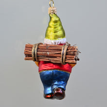 Lade das Bild in den Galerie-Viewer, Entzückender Zwerg Mundgeblasener Weihnachtsschmuck Kunsthandel Rueckeshaeuser