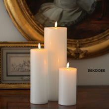 Lade das Bild in den Galerie-Viewer, Exquisite LED Kerze mit Fernsteuerung, Höhe 15 cm Kerzen Kunsthandel Rueckeshaeuser