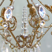 Lade das Bild in den Galerie-Viewer, Feinster Lüster mit Perlen Weihnachtsbaumschmuck Kunsthandel Rueckeshaeuser