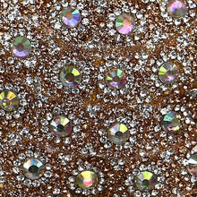 Lade das Bild in den Galerie-Viewer, Goldener Juwelenglitzerstern, 12 cm Weihnachtsbaumschmuck Kunsthandel Rueckeshaeuser