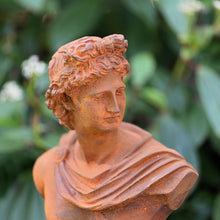 Lade das Bild in den Galerie-Viewer, Klassische Büste des Apollon Gartendekoration Kunsthandel Rueckeshaeuser