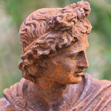 Lade das Bild in den Galerie-Viewer, Klassische Büste des Apollon Gartendekoration Kunsthandel Rueckeshaeuser