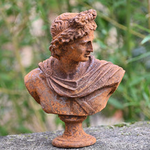 Lade das Bild in den Galerie-Viewer, Klassische Büste des Apollon Gartendekoration Kunsthandel Rueckeshaeuser