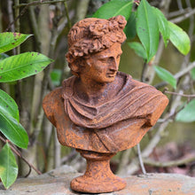 Lade das Bild in den Galerie-Viewer, Klassische Büste des Apollon Gartendekoration Kunsthandel Rueckeshaeuser