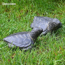 Lade das Bild in den Galerie-Viewer, Kleine Schildkröte Gartendekoration Kunsthandel Rueckeshaeuser