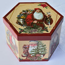 Lade das Bild in den Galerie-Viewer, Kugelbox "Nikolaus" mit 14 Kugeln Weihnachtskugel Kunsthandel Rueckeshaeuser