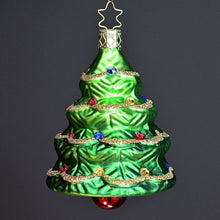 Lade das Bild in den Galerie-Viewer, Mundgeblasene, prachtvolle Weihnachtsbaum-Glocke Weihnachtsbaumschmuck Kunsthandel Rueckeshaeuser