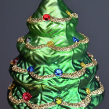 Lade das Bild in den Galerie-Viewer, Mundgeblasene, prachtvolle Weihnachtsbaum-Glocke Weihnachtsbaumschmuck Kunsthandel Rueckeshaeuser