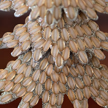 Lade das Bild in den Galerie-Viewer, Pailletten Baum mit Stern, Höhe 30 cm Weihnachtsdekoration Kunsthandel Rueckeshaeuser