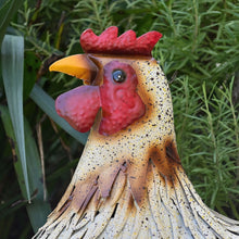 Lade das Bild in den Galerie-Viewer, Prachtvolles Huhn Gartendekoration Kunsthandel Rueckeshaeuser