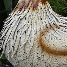 Lade das Bild in den Galerie-Viewer, Prachtvolles Huhn Gartendekoration Kunsthandel Rueckeshaeuser