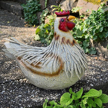 Lade das Bild in den Galerie-Viewer, Prachtvolles Huhn Gartendekoration Kunsthandel Rueckeshaeuser