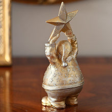 Lade das Bild in den Galerie-Viewer, Santa "Star", Höhe 20,5 cm Mundgeblasener Weihnachtsschmuck Kunsthandel Rueckeshaeuser