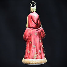 Lade das Bild in den Galerie-Viewer, Weihnachtsmann "froh und munter" Mundgeblasener Weihnachtsschmuck Kunsthandel Rueckeshaeuser