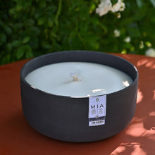 Lade das Bild in den Galerie-Viewer, Wunderschöne Outdoor Kerzenschale, Farbe basalt, Durchmesser 25 cm Outdoorkerzen Kunsthandel Rueckeshaeuser