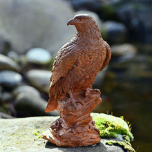 Lade das Bild in den Galerie-Viewer, Wunderschöner Adler aus Gusseisen Gartendekoration Kunsthandel Rueckeshaeuser
