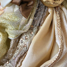 Lade das Bild in den Galerie-Viewer, Wundervoller Engel mit Mandoline, Höhe 30 cm Weihnachtsdekoration Kunsthandel Rueckeshaeuser