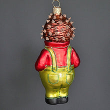 Lade das Bild in den Galerie-Viewer, Zauberhafter Igel "Mecki" Mundgeblasener Weihnachtsschmuck Kunsthandel Rueckeshaeuser
