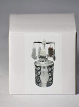 Lade das Bild in den Galerie-Viewer, Drehwindlicht Eule Wohnaccessoires Kunsthandel Rueckeshaeuser