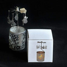 Lade das Bild in den Galerie-Viewer, Drehwindlicht Schneemann Weihnachtsdekoration Kunsthandel Rueckeshaeuser