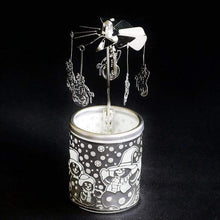 Lade das Bild in den Galerie-Viewer, Drehwindlicht Schneemann Weihnachtsdekoration Kunsthandel Rueckeshaeuser