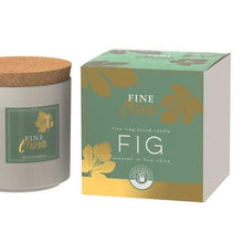 Lade das Bild in den Galerie-Viewer, Duftkerze in künstlerischer Geschenkkartonage - Duft Feige Kerzen Kunsthandel Rueckeshaeuser