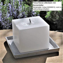 Lade das Bild in den Galerie-Viewer, Finca Kerze, elfenbein Outdoorkerzen Kunsthandel Rueckeshaeuser