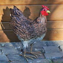 Lade das Bild in den Galerie-Viewer, Henne Gartendekoration Kunsthandel Rueckeshaeuser