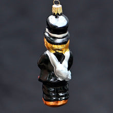 Lade das Bild in den Galerie-Viewer, Kaminkehrer aus Glas Mundgeblasener Weihnachtsschmuck Kunsthandel Rueckeshaeuser