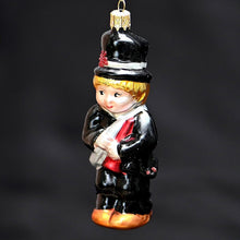 Lade das Bild in den Galerie-Viewer, Kaminkehrer aus Glas Mundgeblasener Weihnachtsschmuck Kunsthandel Rueckeshaeuser