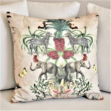 Lade das Bild in den Galerie-Viewer, Kissenhülle "Afrika" 60 x 60 cm Kissen Kunsthandel Rueckeshaeuser