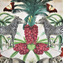 Lade das Bild in den Galerie-Viewer, Kissenhülle "Afrika" 60 x 60 cm Kissen Kunsthandel Rueckeshaeuser