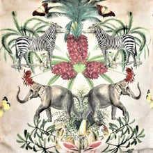 Lade das Bild in den Galerie-Viewer, Kissenhülle "Afrika" 60 x 60 cm Kissen Kunsthandel Rueckeshaeuser