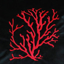 Lade das Bild in den Galerie-Viewer, Kissenhülle "Koralle" 45 x 45 cm Kissen Kunsthandel Rueckeshaeuser