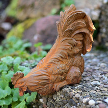 Lade das Bild in den Galerie-Viewer, Kleiner Hahn aus Gusseisen Gartendekoration Kunsthandel Rueckeshaeuser