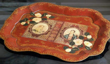 Lade das Bild in den Galerie-Viewer, Sehr edles Tablett Wohnaccessoires Kunsthandel Rueckeshaeuser