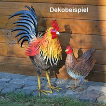 Lade das Bild in den Galerie-Viewer, Stolzer Hahn Gartendekoration Kunsthandel Rueckeshaeuser