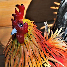 Lade das Bild in den Galerie-Viewer, Stolzer Hahn Gartendekoration Kunsthandel Rueckeshaeuser