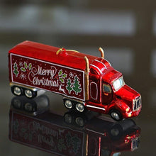 Lade das Bild in den Galerie-Viewer, Weihnachtstruck Weihnachtsbaumschmuck Kunsthandel Rueckeshaeuser