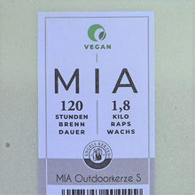 Lade das Bild in den Galerie-Viewer, Wunderschöne Outdoor Kerzenschale, Farbe elfenbein Outdoorkerzen Kunsthandel Rueckeshaeuser