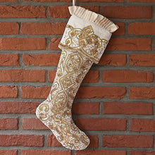 Lade das Bild in den Galerie-Viewer, Äußerst prachtvoller Weihnachtsstiefel für Geschenke oder als Deko Weihnachtsdekoration Kunsthandel Rueckeshaeuser
