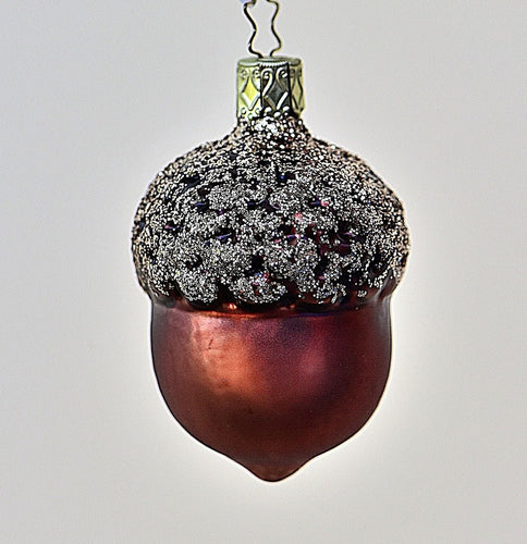 Eichel Weihnachtsbaumschmuck Kunsthandel Rueckeshaeuser