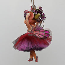 Lade das Bild in den Galerie-Viewer, Feenmaus die Arme nach oben Weihnachtsbaumschmuck Kunsthandel Rueckeshaeuser
