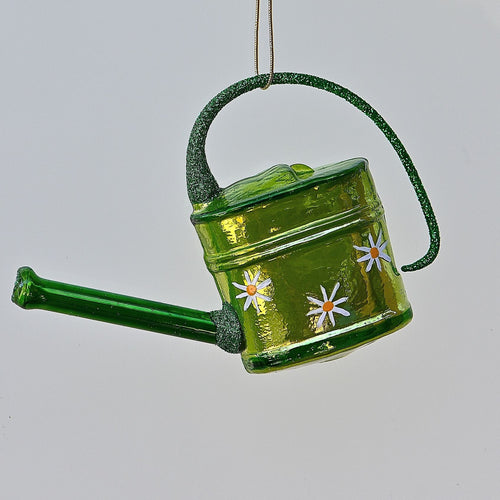 Gießkanne Mundgeblasener Weihnachtsschmuck Kunsthandel Rueckeshaeuser