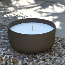 Lade das Bild in den Galerie-Viewer, Outdoor Kerzenschale, Farbe kiesel, Durchmesser 25 cm Outdoorkerzen Kunsthandel Rueckeshaeuser
