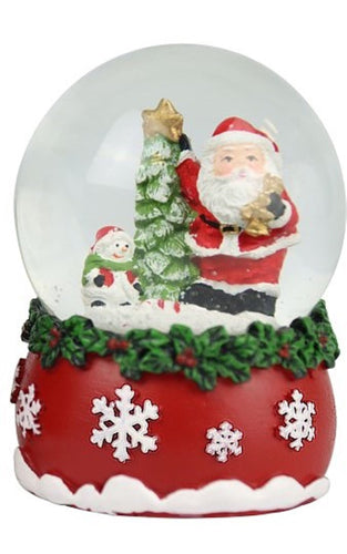 Schneekugel Nikolaus Weihnachtsdekoration Kunsthandel Rueckeshaeuser