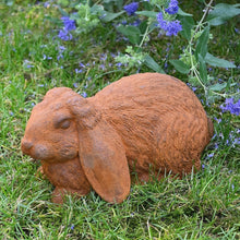 Lade das Bild in den Galerie-Viewer, Süßes Widderkaninchen Gartendekoration Kunsthandel Rueckeshaeuser
